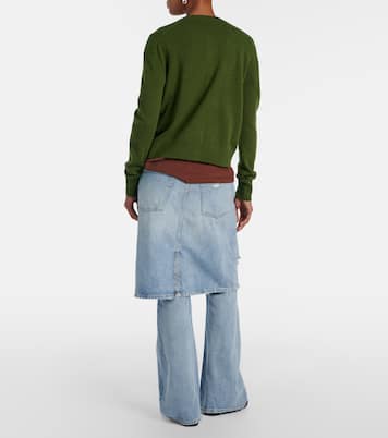 Distressed Wide-Leg Jeans | Acne Studios