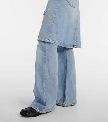 Distressed Wide-Leg Jeans | Acne Studios