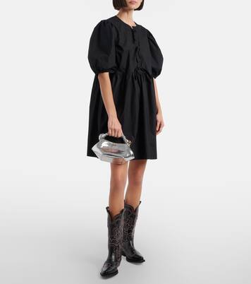 Bestickte Westernstiefel Mid Shaft | Ganni