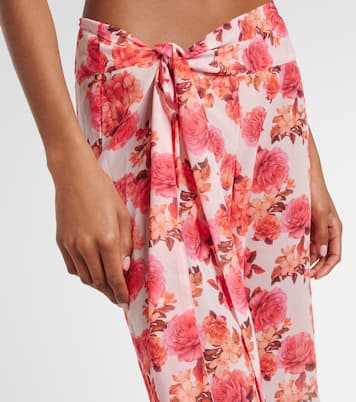 Bowie floral flared pants | Bananhot