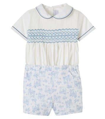 Set aus Top und Shorts aus Baumwolle | Pepa London