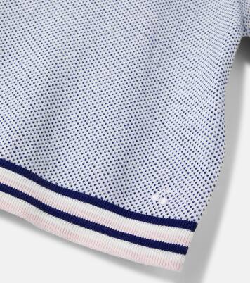 Pull Limette en coton et cachemire  | Bonpoint