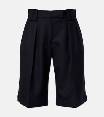 Shorts aus Schurwolle | Versace