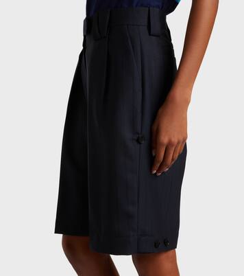 Shorts aus Schurwolle | Versace