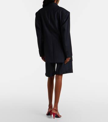 Shorts aus Schurwolle | Versace