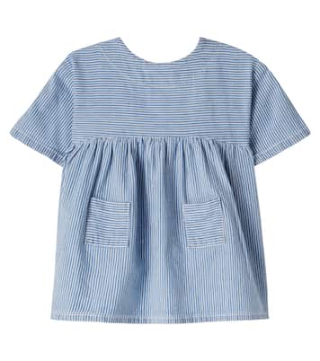 Baby - Abito in denim Margalida a righe | 1 + in the Family
