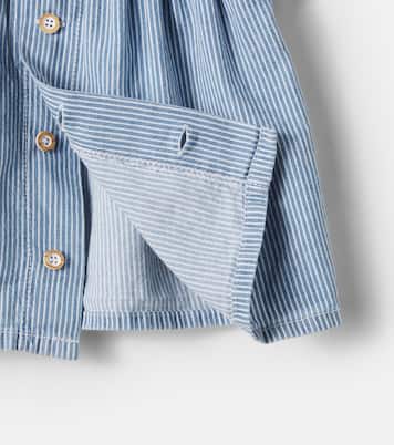 Baby - Abito in denim Margalida a righe | 1 + in the Family