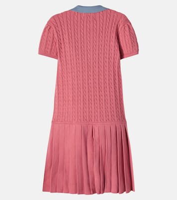 Cable-knit cotton dress | Polo Ralph Lauren Kids