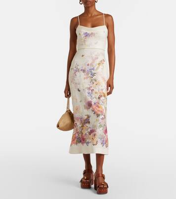 Verzierte Plateausandalen Alight aus Leder | Zimmermann