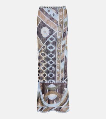 Vivara 튤 맥시 스커트 | Pucci