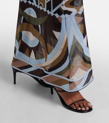 Vivara 튤 맥시 스커트 | Pucci