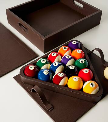 Étui de billard en cuir | Giobagnara