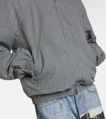 Checked technical jacket | Acne Studios