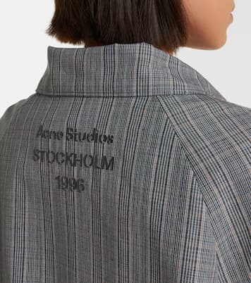 Checked technical jacket | Acne Studios