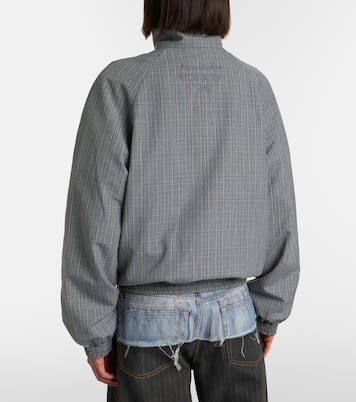 Checked technical jacket | Acne Studios
