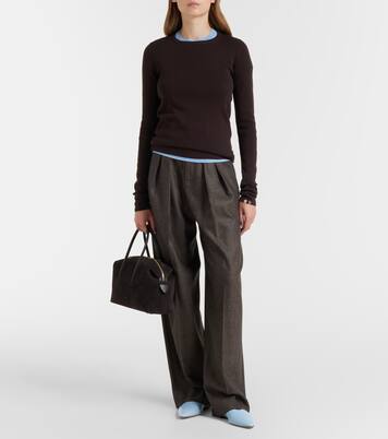 N°392 Eel cotton and cashmere top  | Extreme Cashmere