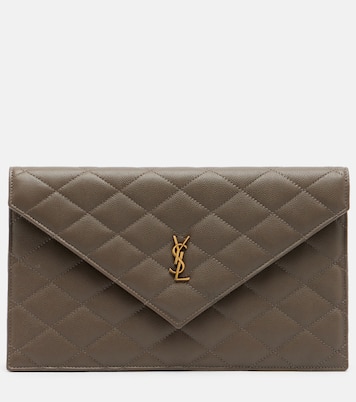 Paris leather clutch | Saint Laurent