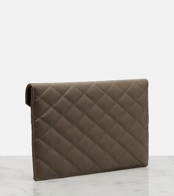 Paris leather clutch | Saint Laurent