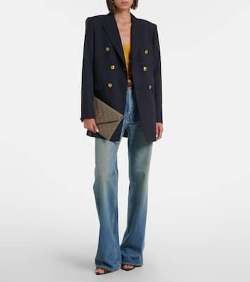 Paris leather clutch | Saint Laurent