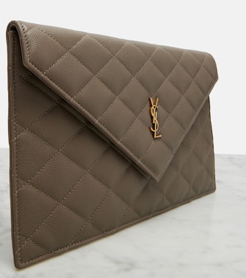Paris leather clutch | Saint Laurent