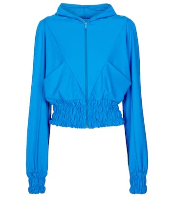 Smocked hooded track jacket | Marine Serre
