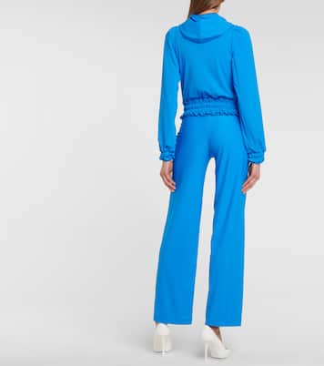 Smocked hooded track jacket | Marine Serre