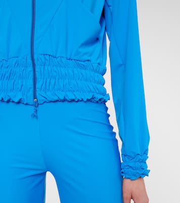 Smocked hooded track jacket | Marine Serre