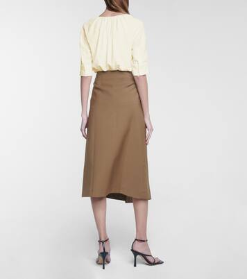 Top Nika en crêpe | Altuzarra