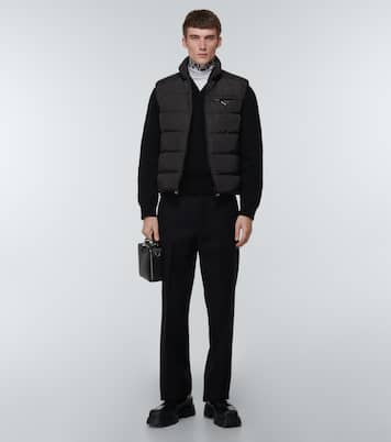 Wattierte Weste aus Re-Nylon | Prada