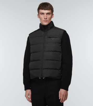 Wattierte Weste aus Re-Nylon | Prada