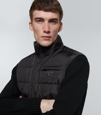 Wattierte Weste aus Re-Nylon | Prada