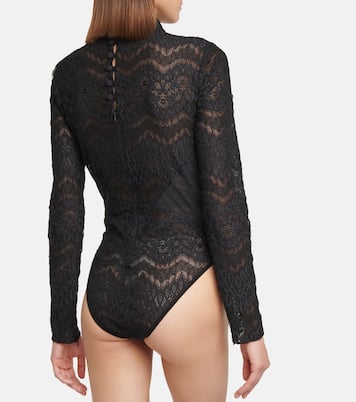 Body aus Guipure-Spitze | Safiyaa