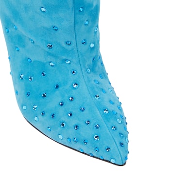 Bottes Holly en daim à ornements | Paris Texas