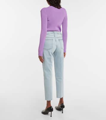 Le Nouveau Straight mid-rise jeans | Frame