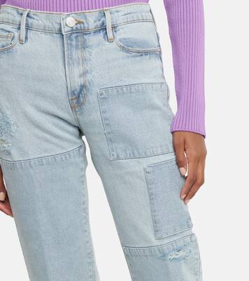 Le Nouveau Straight mid-rise jeans | Frame