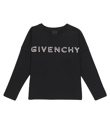 Logo long-sleeved T-shirt | Givenchy Kids