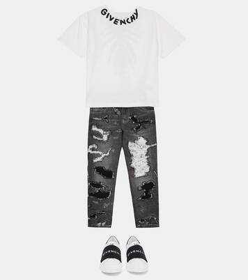 Distressed jeans | Givenchy Kids