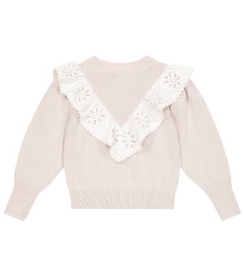 Millie ruffle-trimmed wool-blend sweater | The New Society