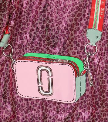 Leopard-print lamé dress | Marc Jacobs Kids