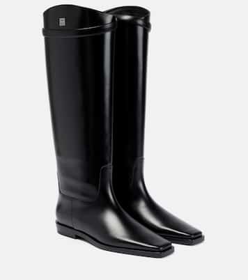 Leather knee-high boots | Toteme