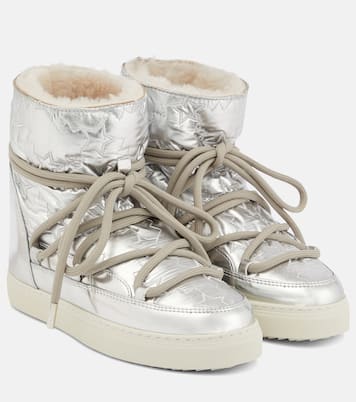 Sneaker Star Wedge metallic snow boots | Inuikii