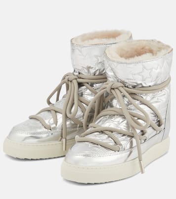 Sneaker Star Wedge metallic snow boots | Inuikii