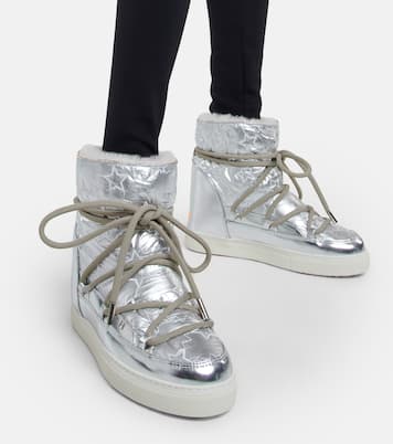 Sneaker Star Wedge metallic snow boots | Inuikii