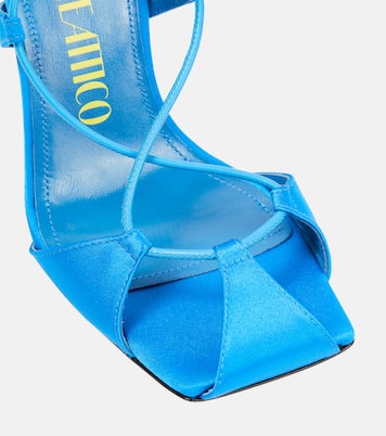 Sandalen Adele aus Satin | The Attico