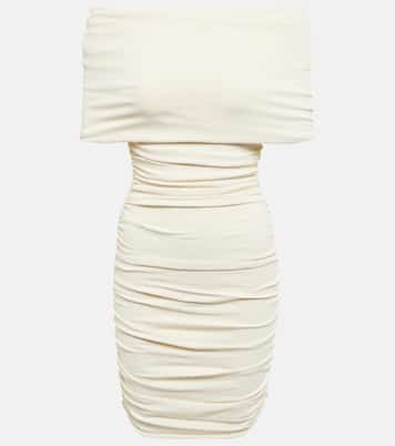 Robe Aerica à encolure bardot | Khaite