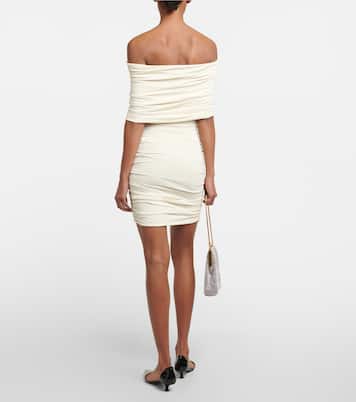 Robe Aerica à encolure bardot | Khaite