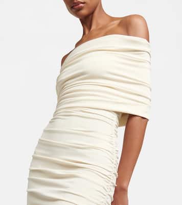 Robe Aerica à encolure bardot | Khaite