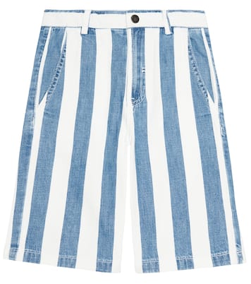 Striped denim shorts | Stella McCartney Kids