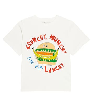 Striped denim shorts | Stella McCartney Kids