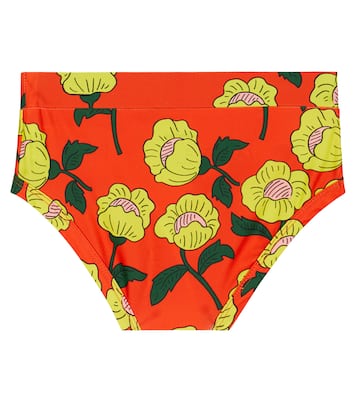Flowers high-rise swim shorts | Mini Rodini